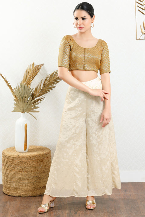 Women's Brocade Padded Back