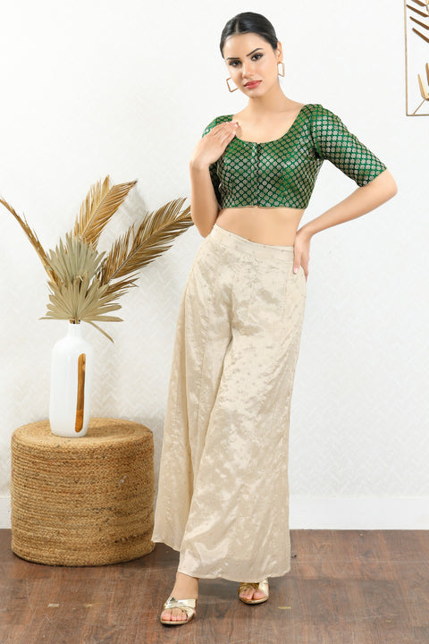 Women's Brocade Padded Back