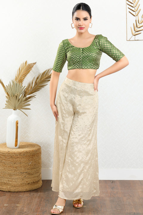 Women's Brocade Padded Back