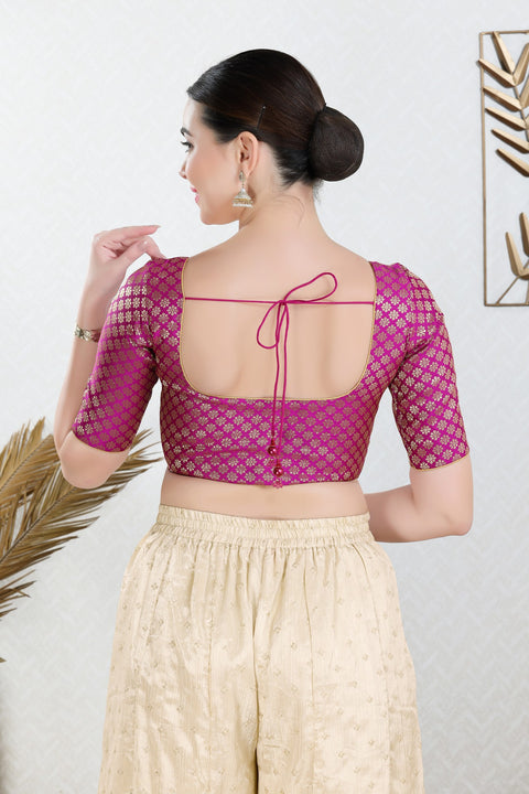 Women's Brocade Padded Back