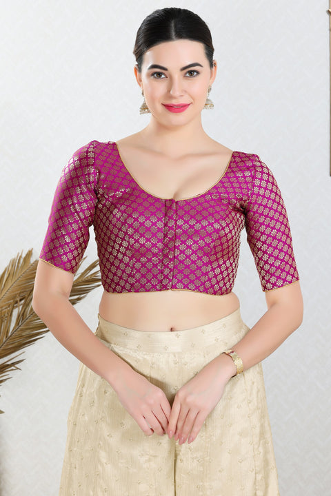 Women's Brocade Padded Back
