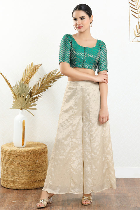 Women's Brocade Padded Back