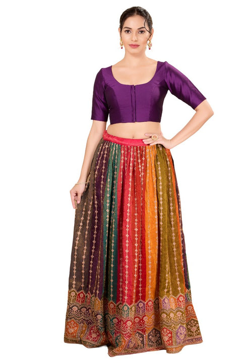 Women's Brocade Padded Back