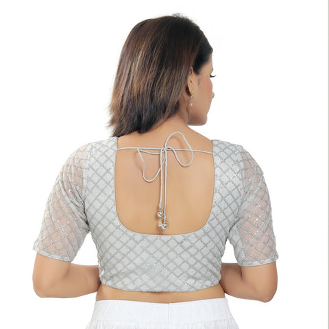 Stylish Sequin Readymade Blouse