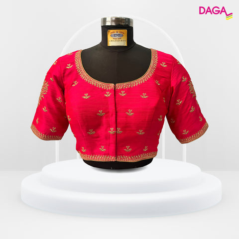 Heavy Work Fancy Back Readymade Blouse