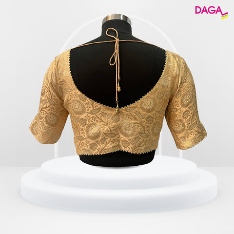 Multipurpose Brocade Silk Readymade Blouse