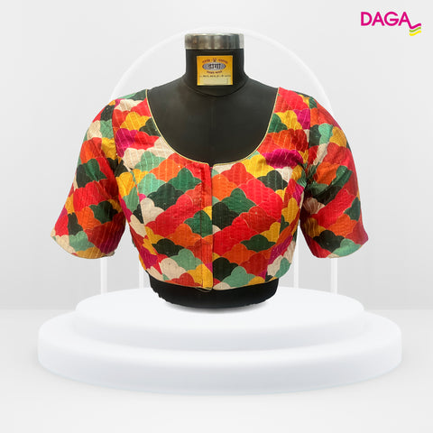 Designer Multicolor Readymade Blouse