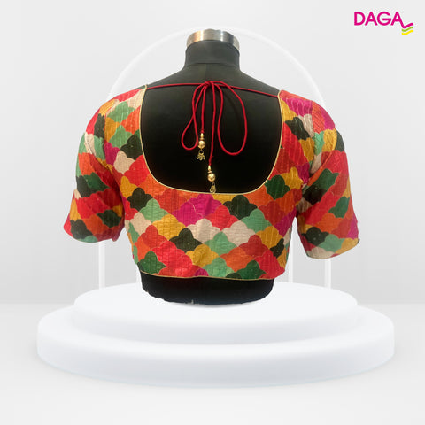 Designer Multicolor Readymade Blouse