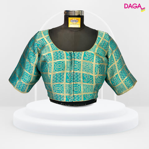 Brocade Silk Bandhani Blouse