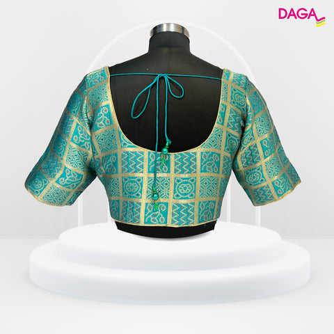 Brocade Silk Bandhani Blouse